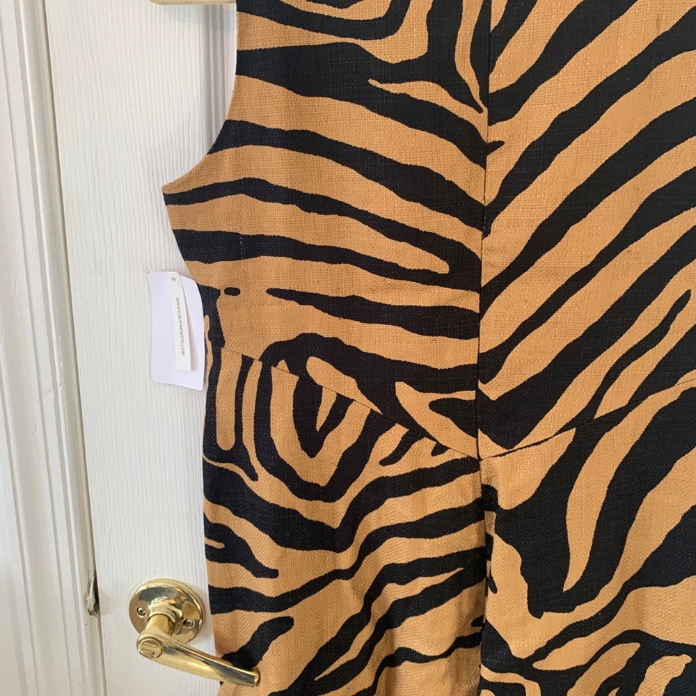 NWT Equipment tiger printed mid length jada dress - Picture 11 of 12
